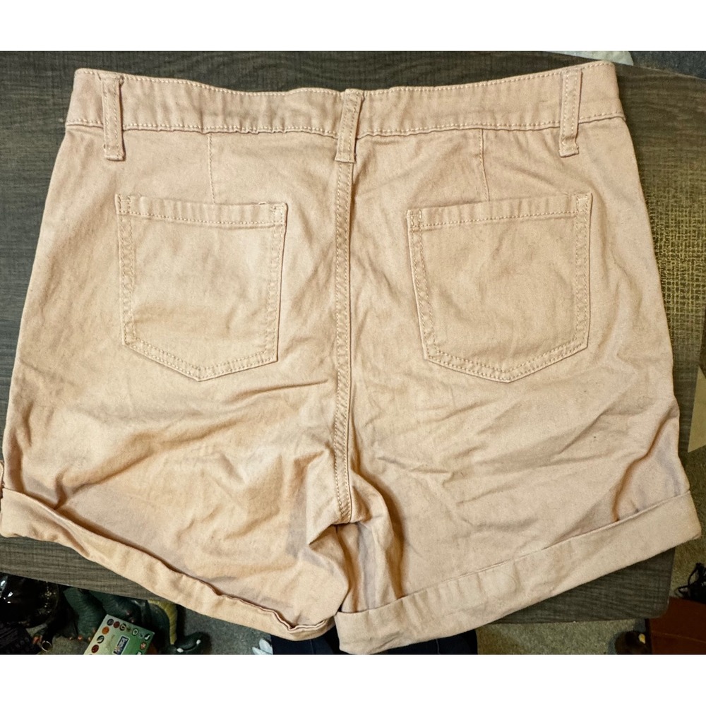 Jones New‎ York Womens Size 8 Utility Short PinkCasual High Rise Cuffed - Picture 5 of 6